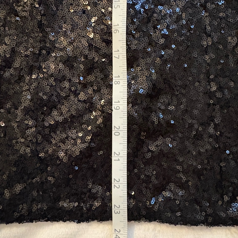 Tobi Black Strapless Sequin Mini Dress | Party | Glam | Birthday | Bachelorette - Picture 10 of 15